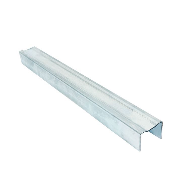 Sistema de rieles para puertas corredizas Hardware de rieles deslizantes galvanizados 